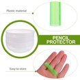 thumbnail image 4 of CIMAXIC 100 Pcs Embouts de Crayon Transparents Rallonge de Crayon Protectrice, 1.77"X0.39"X0.39 Pouces, 4 of 4