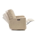 thumbnail image 4 of Storkcraft Texas Nursery Power Recliner Swivel Glider - Vanilla Sherpa, 4 of 13
