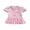 Pink, variant on BemeyourBBs Toddler Baby Girl Golf Dress Outfit Little Baby Girl Summer Dress Short Sleeve Turn Down Collar Golf Themed Print A Line Pleated Dress