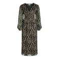 thumbnail image 4 of Sofia Jeans Women's Empire Dress with Long Sleeves, Mid Calf Length, Sizes XS-XXXL, 4 of 4