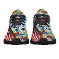 thumbnail image 5 of Autism Awareness In This House We Never Give up Shoes Sneakers for Women Men Black Size 8, 5 of 7