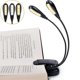 thumbnail image 1 of Rechargeable 14 Led Book Light, Clip On Bed Reading Light, Music Stand Lamp, 3 Brightness & 2 Goosen, 1 of 1