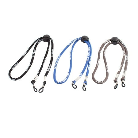 - Unique Bargains 3pcs Sunglass Eyewear Nylon Strap Holder Neck Cord String Retainer