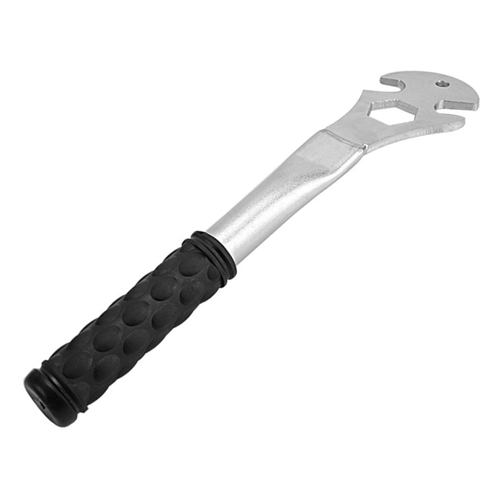Road Bike Foot Pedal Wrench Spanner 15mm Alloy Steel Long Handle Repair Tools 