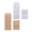 White+Beige, variant on 10 Pieces Elastic Bra Extenders 3 Rows Solid Beige & Black