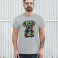 thumbnail image 3 of Tee Hunt Unconditional Loyalty T-Shirt Adopt a Dog Dean Russo Pets Men's Tee, Gray, Large, 3 of 5