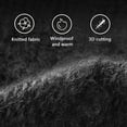 thumbnail image 3 of 2 Pairs Warm Gloves Winter Touchscreen Gloves Womens Mittens Thick Knit Gloves Men, 3 of 5