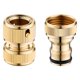thumbnail image 3 of Conector Rápido de Manguera, Conexión a Presión, Adaptador Roscado de Latón, a Prueba de Fugas, Práctico, Apto para Jardinería, Limpieza Y Limpieza de estilo A, 3 of 9