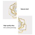 thumbnail image 7 of Eoperou Women Brooch Camellia Faux Pearl Anti-slip Wear-resistant High-end Coat Collar Hat Scarf Decoration Clothes Pin Garment Jewelry, 7 of 7