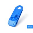 thumbnail image 2 of Clip De Lona 10 Uds. Clip de lona para tienda de campaña, hebilla de Clip para toldo, abrazaderas para lona de cuerda de viento (azul), 2 of 7