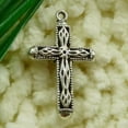 thumbnail image 2 of K-KED 150 Pcs Tibetan Silver Cross Charms Pendant 31X20MM S2597 DIY Delicate Jewelry Making, 2 of 3