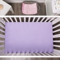 thumbnail image 6 of Everyday Kids 2 Pack Portable Crib Sheets - Pink/Purple, 6 of 12