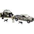 thumbnail image 3 of New-Ray Green Camo Pickup Truck with Polaris Razor and Figure Set, 3 of 3