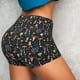 thumbnail image 4 of Fotbe Mushroom Shorts Sin Costuras – Shorts Deportivos de Cintura Alta para Mujer, Elásticos para Gimnasio, Yoga, Running o Ciclismo-Large, 4 of 8