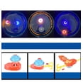 thumbnail image 4 of Juguete giratorio para niños, lanzador Manual de cuerda de tracción, giroscopio de Metal con luz fresca, juguetes para niños, regalos de cumpleaños, 4 of 4
