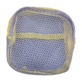 thumbnail image 3 of guohui Coin Purse Mesh Makeup Cosmetic Pouch Zipper Organizer Mini Purse Nylon Material Purple, 3 of 8
