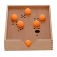 thumbnail image 4 of Blow Box Toy,Montessori Wooden Blow Table Educational Table Game Toddlers Tennis Toy Streamlined Design, 4 of 8