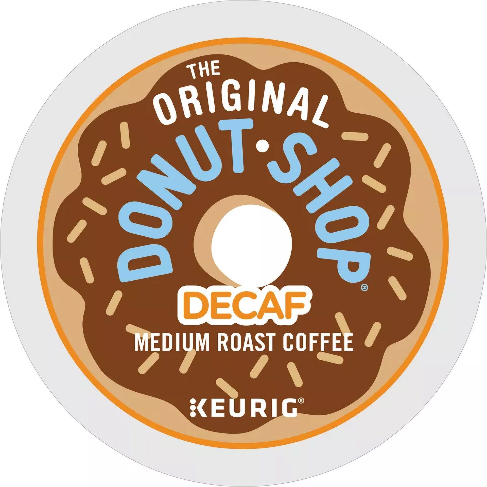 The Original Donut Shop Decaf Keurig Single-Serve K-Cup Pods, Medium Roast Coffee, 72 Count
