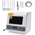 thumbnail image 4 of FETCOI Portable Countertop Dishwasher, Compact Mini Dishwasher with Air-Dry Function, 3 Washing Programs, for Small Apartment, RV, 4 of 9