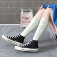 thumbnail image 5 of Naloa Daisies Flowers Thigh High Socks Extra Long Stretchy Sock Women Over Knee High Opaque Stocking Daily Wear, 5 of 6