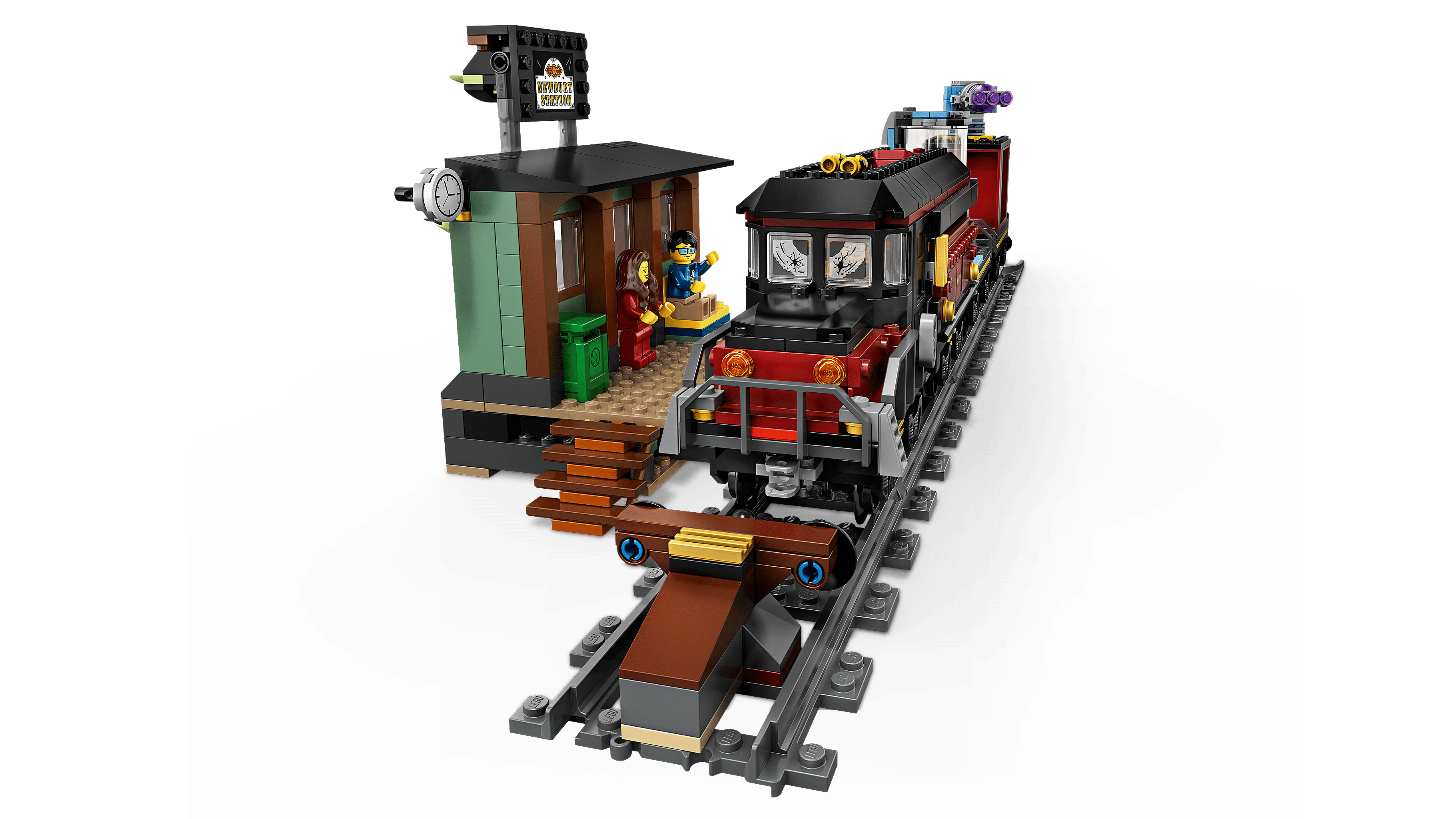 lego ghost train motorized