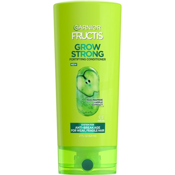 Garnier Fructis Grow Strong Fortifying Repairing Conditioner, Ceramide, All Hair Types, 21 fl oz