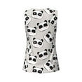 thumbnail image 5 of Gaeub Cute Panda Women's Workout Tank Tops Lightweight Sleeveless Shirts for Women for Athletic Running Tennis Yoga - XX-Large, 5 of 9