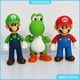 thumbnail image 3 of El Super Mario Bros . Película Luigi Yoshi Acción Figue 10-15CM, 3 of 4