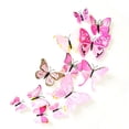 thumbnail image 3 of Three-dimensional Simulation  Butterflies  Wall  Sticker Magnet Design Reusable Colorful Household Furniture Decorative Accessories, 3 of 9