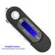 thumbnail image 4 of Reproductor MP3 con Auricular 8GB, Reproductor de MúSica MP3 USB PortáTil con Pantalla LCD Radio FM para Caminar Correr (Negro), 4 of 5