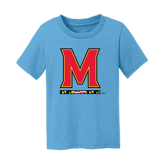 Toddler Chad & Jake  Light Blue Maryland Terrapins Logo T-Shirt