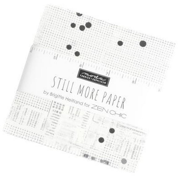 Still More Paper Charm Pack by Zen Chic; 42 - 5" Precut Fabric Quilt Squares