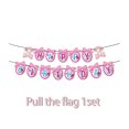 thumbnail image 1 of Juego de vajilla para fiesta de cumpleaños con melodía de Sanrio, pancarta desechable para tarta, bandera colgante, globos con melodía, decoración de cumpleaños, 1 of 6
