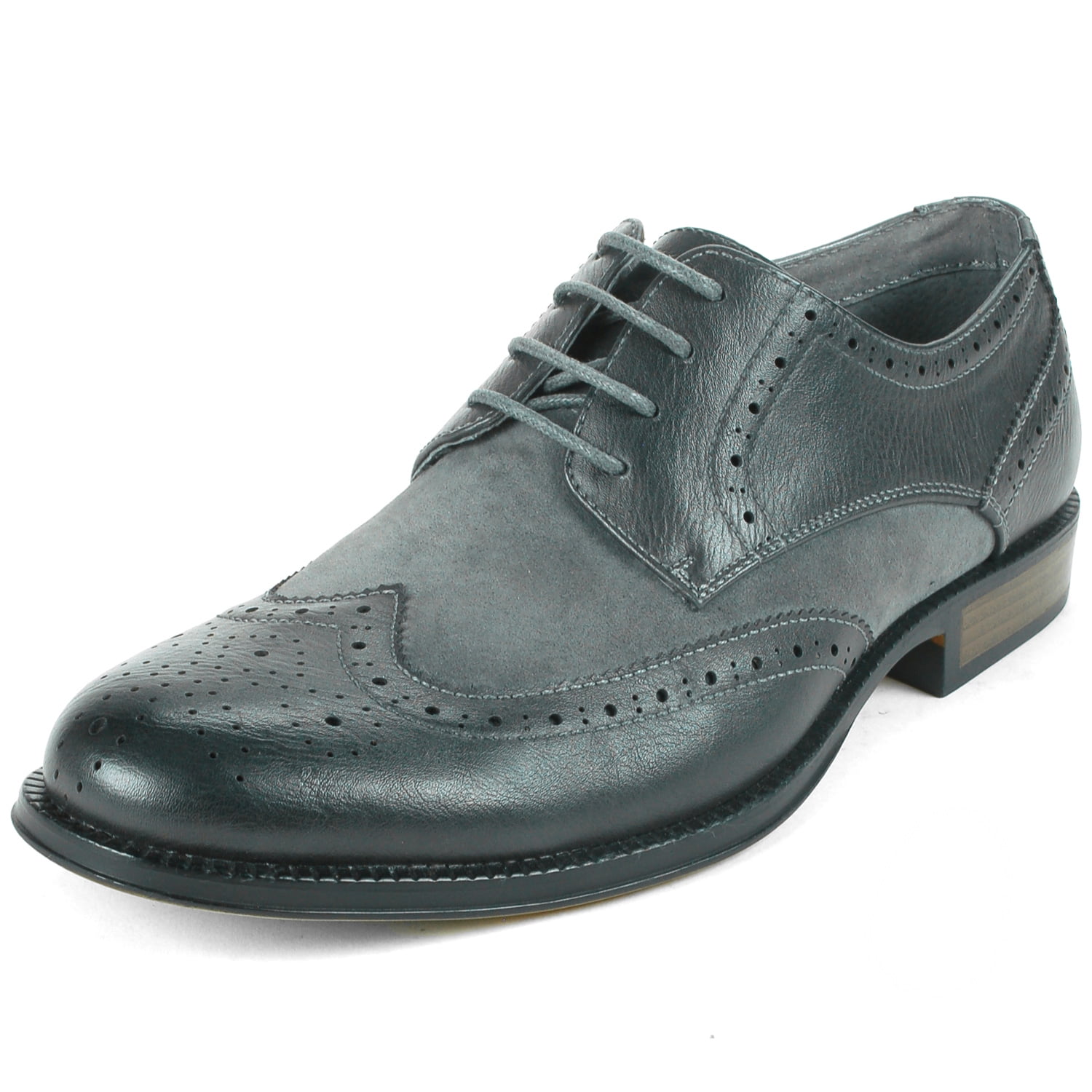 gray dress shoes