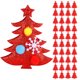 thumbnail image 4 of Adornos navideños, 40 Uds., decoración navideña roja, parche para árbol de Navidad, colgante para árbol de Navidad, durabilidad probada en el tiempo Jadeshay A, 4 of 8