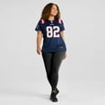 thumbnail image 6 of Women's Nike JaQuae Jackson Navy New England Patriots Game Jersey, 6 of 7