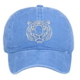 thumbnail image 3 of Visor Cap Distressed Washed Embroidery Unisex Sun Shield for Outdoor Casual Wear Adjustable Fit Versatile Everyday Hat, 3 of 3