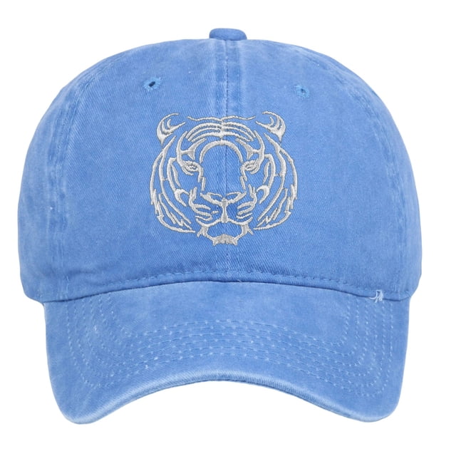 Visor Style Distressed Washed Baseball Cap with Embroidery for Outdoor Casual Wear Unisex Sun Shield Visor Fashion Accessory