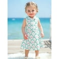 thumbnail image 5 of BemeyourBBs Little Girl Tank Dress Golf Cart Zipper Collared Sleeveless Dress, 5 of 9