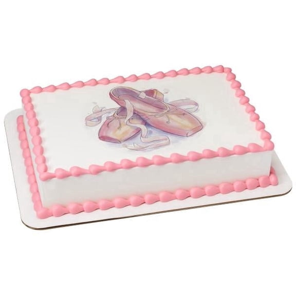 Ballerina Slippers Cake Topper, By TNCT