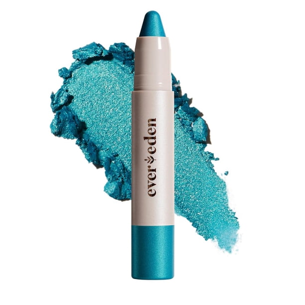 Evereden Kids Fantasy Face Crayon: Cola de sirena - Maquillaje para niños no tóxico y crayón multiusos para ojos y labios - Maquillaje limpio para niños - Maquillaje vegano y limpio para niños - Segur