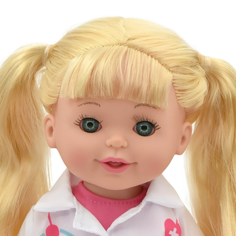 Lil Tots Talking Doctor Playset, 14 inch doll with accessories