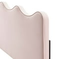 thumbnail image 3 of Headboard, Twin Size, Velvet, Pink, Modern Contemporary Urban Design, Bedroom Master Guest Suite, 3 of 10