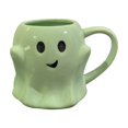 thumbnail image 2 of Gecau Halloween Themed Ghost Shape Mug Weird Drinking Cup Ceramic Ideal Decor for Halloween Party Home Must Have Gift 450ml, 2 of 6