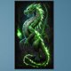 thumbnail image 1 of Cuadros Decorativos 5D bricolaje taladro cuadrado completo diamante pintura dragón Kit hogar decoración arte artesanía Wdftyju embutido en tela, 1 of 1