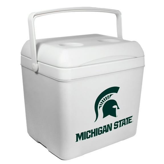 White Michigan State Spartans 24-Can Tailgate Cooler