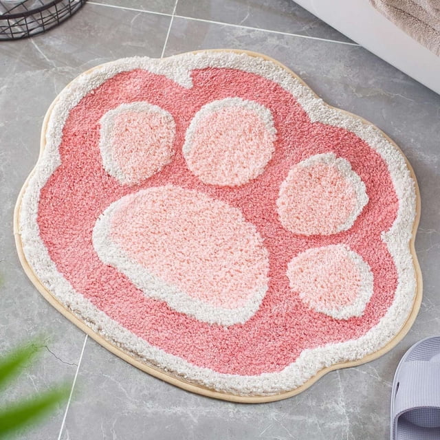 Fiudx Preciosa Alfombra de Dibujos Animados, Diseño Absorbente y Grueso, Decoración Especial para Sala de Estar, Tacto Suave para Dormitorio, Decoración Acogedora para El Hogar, Múltiples Opciones de