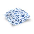 thumbnail image 5 of Blue Petals Leaves Elegant Syle Throw Pillow Covers Pillowcases 20 x 20 Inch Home Decor 2 Packs for Bedroom Sofa, 5 of 6