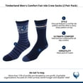 thumbnail image 4 of Timberland  Comfort Fair Isle Crew Socks (2 Pair Pack) (Men), 4 of 4