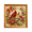 #A07-B, variant on Christmas Sea Glass Art Kit, Winter Festive Cardinal Bird Xmas Mosaic Supplies, Framed Craft Kit Compatible with Multiple Home Decoration Styles